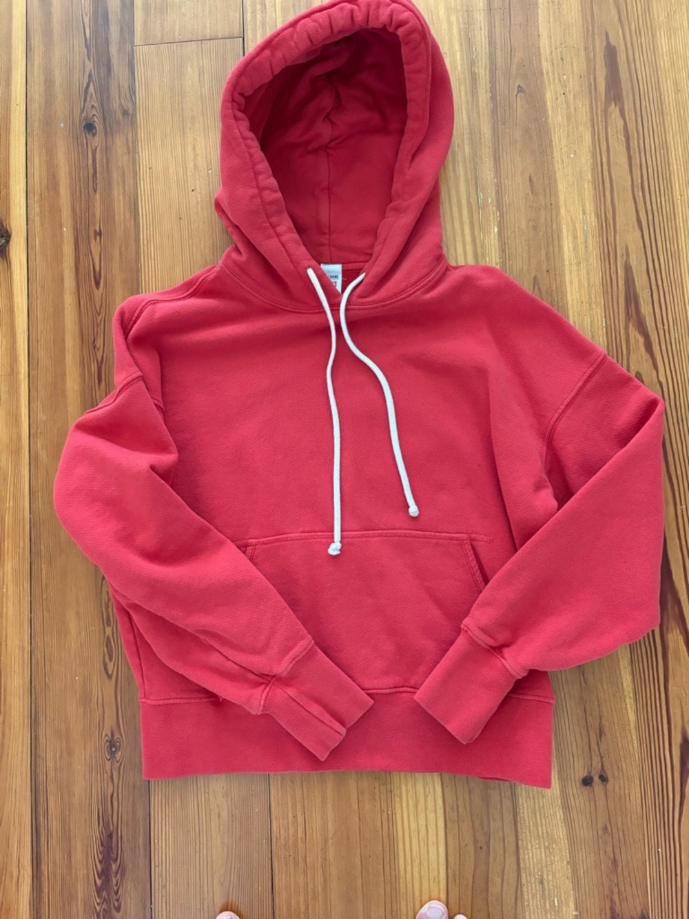 Re/Done x Hanes Red Hoodie
